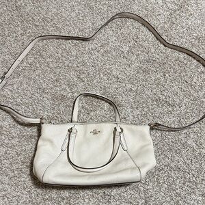 Coach Cream Crossbody Bag